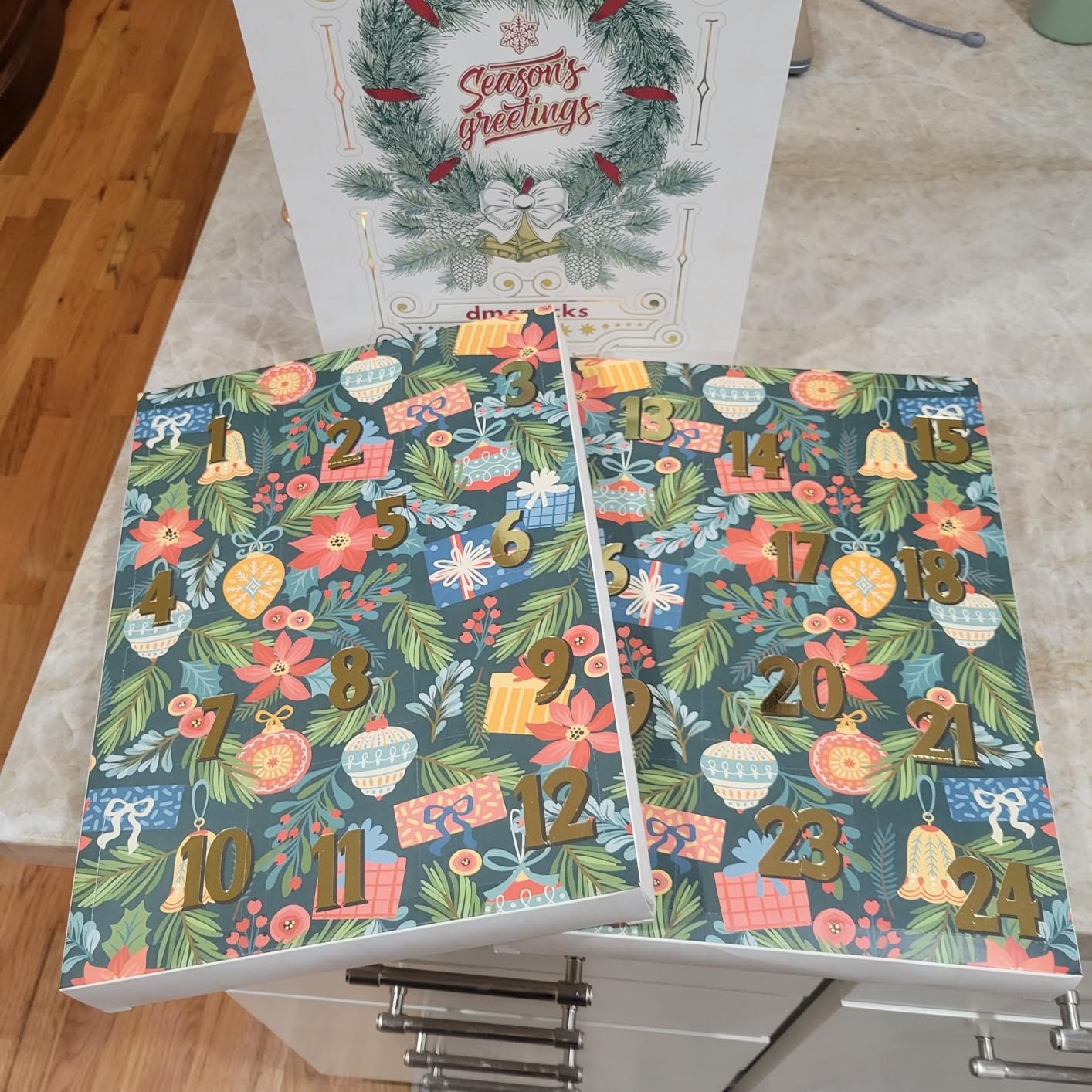 Advent Calendar 2025 - Limited Edition Christmas Gift Box with 12 Gourmet Meat and Nut Snacks - A 12 Day Holiday Countdown customer photo 2