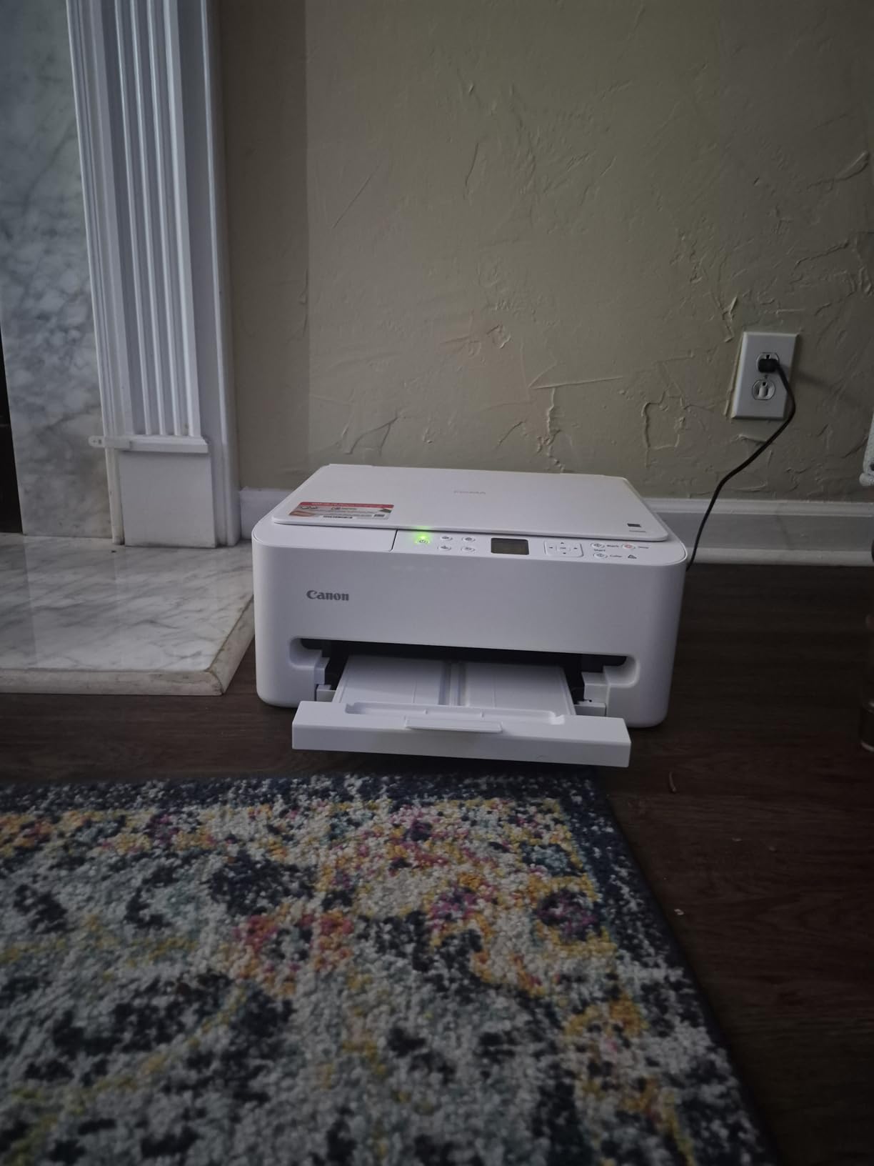 Canon PIXMA TS6520 Wireless Color Inkjet Printer Duplex Printing, White customer photo 1