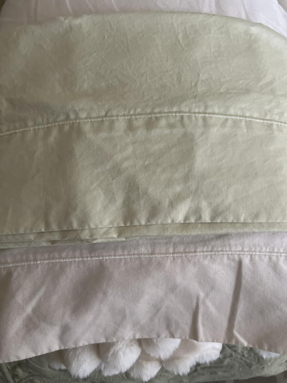 100% Egyptian Cotton Sheets Queen Size - Naturally Cooling & Breathable 4 Piece Silky Sateen Weave Queen Sheet Set, Ultra-Soft & Durable Hotel Luxury Sheets with 15