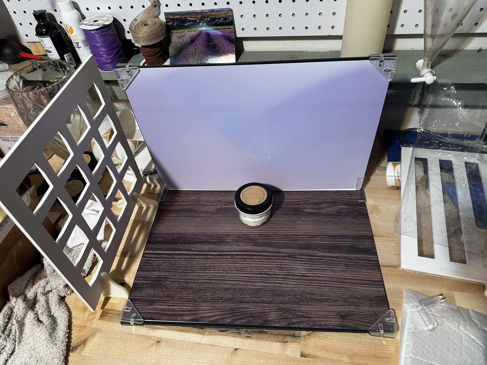 Product Photography Backdrops with Shadow Boards, 8Pcs 16 Curated Patterns Photography Prop Kit, Portable Small Photo Backdrop Board and PVC-Coated UGC Backdrops for Food Jewelry Mini Items, 16x11.5in customer photo 2