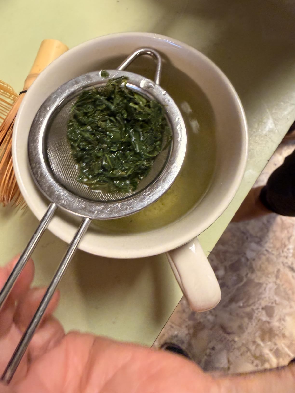 YAMASAN KYOTO UJI Japanese Sencha Green Tea, 100% First-Harvest Loose Leaf, 80g customer photo 1