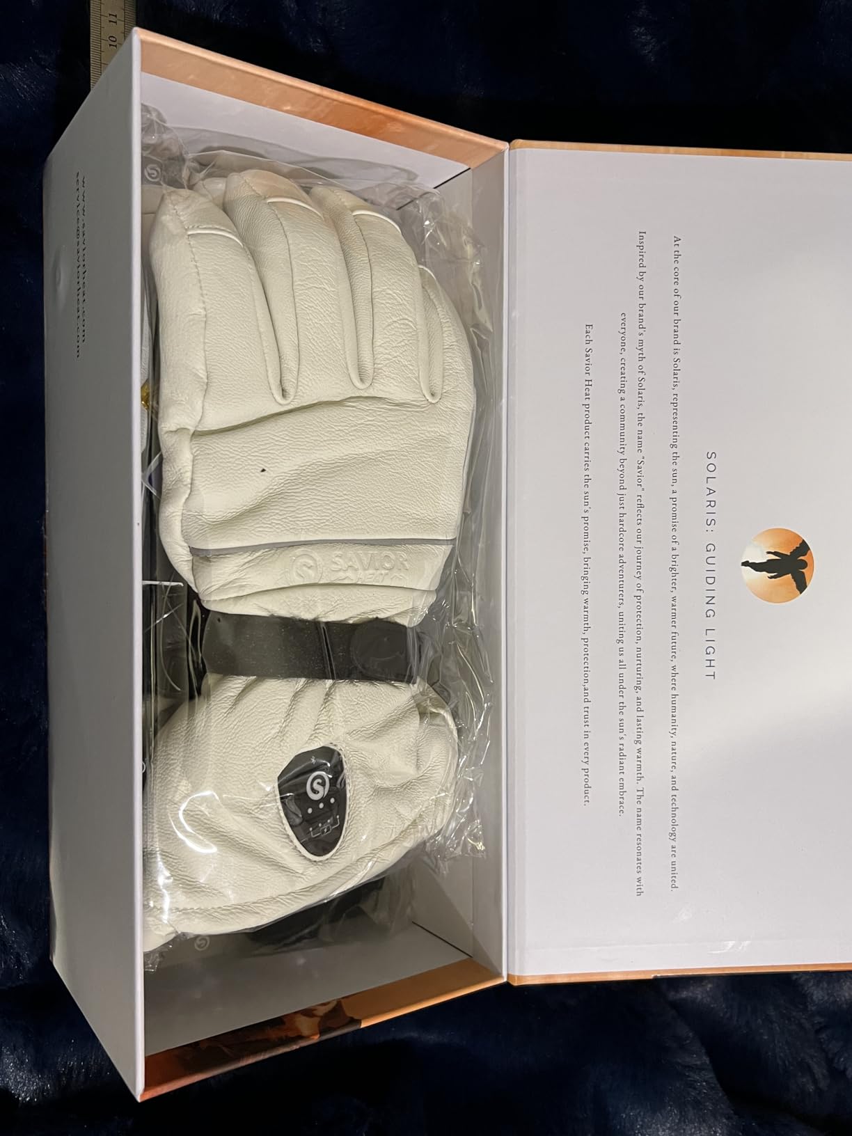 SAVIOR HEAT Heated Gloves for Men Women, EH 8 Pro Electric Leather Ski Gloves for Extreme Cold -5F, Aero-Grade Aerogel 3M Insulation, 3000mAh Rechargeable Battery Waterproof for Skiers customer photo 1