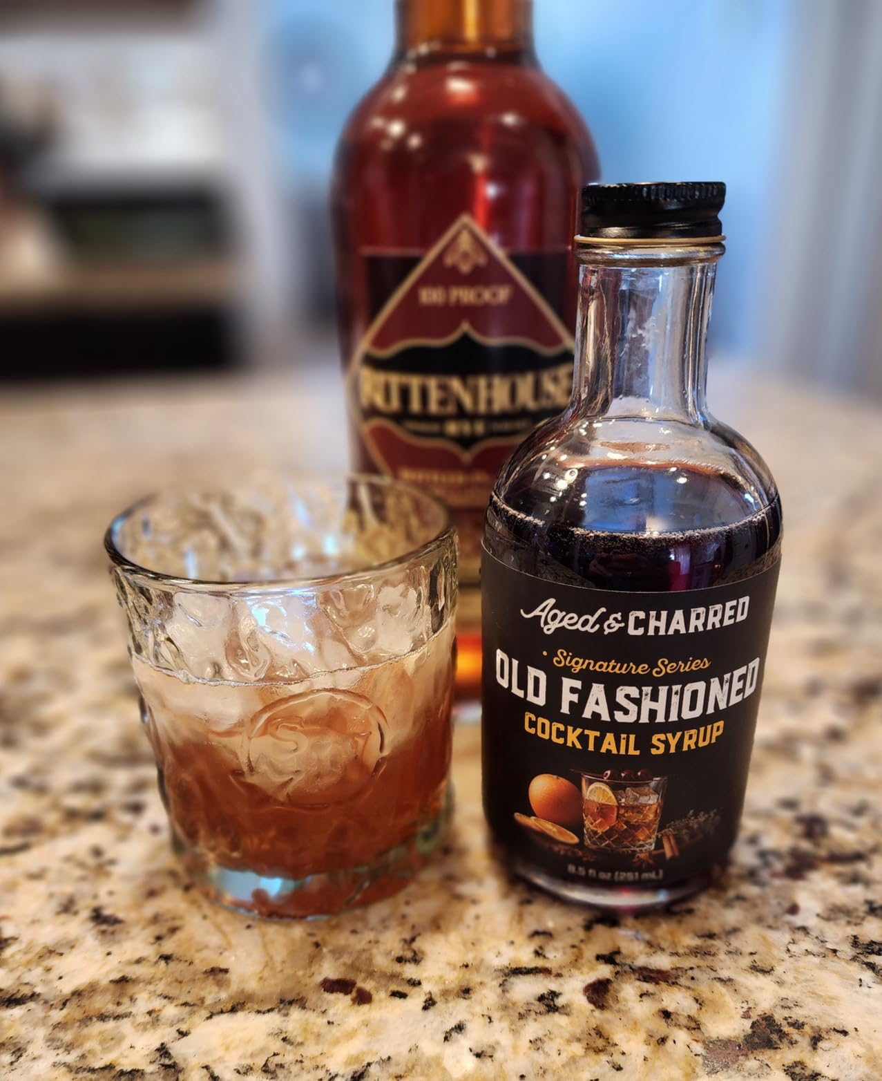 Old Fashioned Bundle Kit Mix - Amarena Cherries, Dried Orange Slices and Old Fashioned Syrup - Gifts for Men Dads customer photo 1