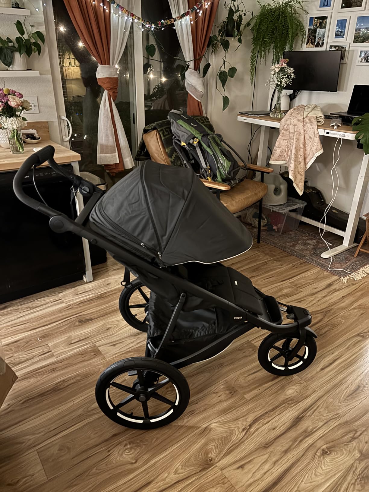 Thule Urban Glide 3 Single Child All-Terrain Stroller, Lightweight, Air-Filled Tires & Suspension, Integrated Hand Brake customer photo 1