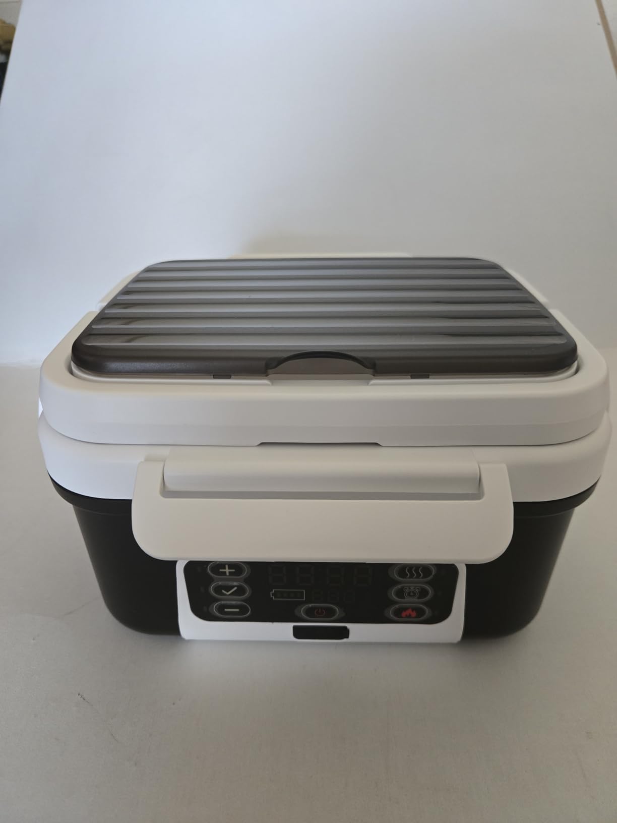XL 6.3-Cups Cordless Electric Heated Lunch Box for Adults, 20000mAh Rechargeable Battery Powered Smart Self Heating Lunchbox for Men Women, 100W Food Warmer for Trucks Driver Travel Office Worker customer photo 1
