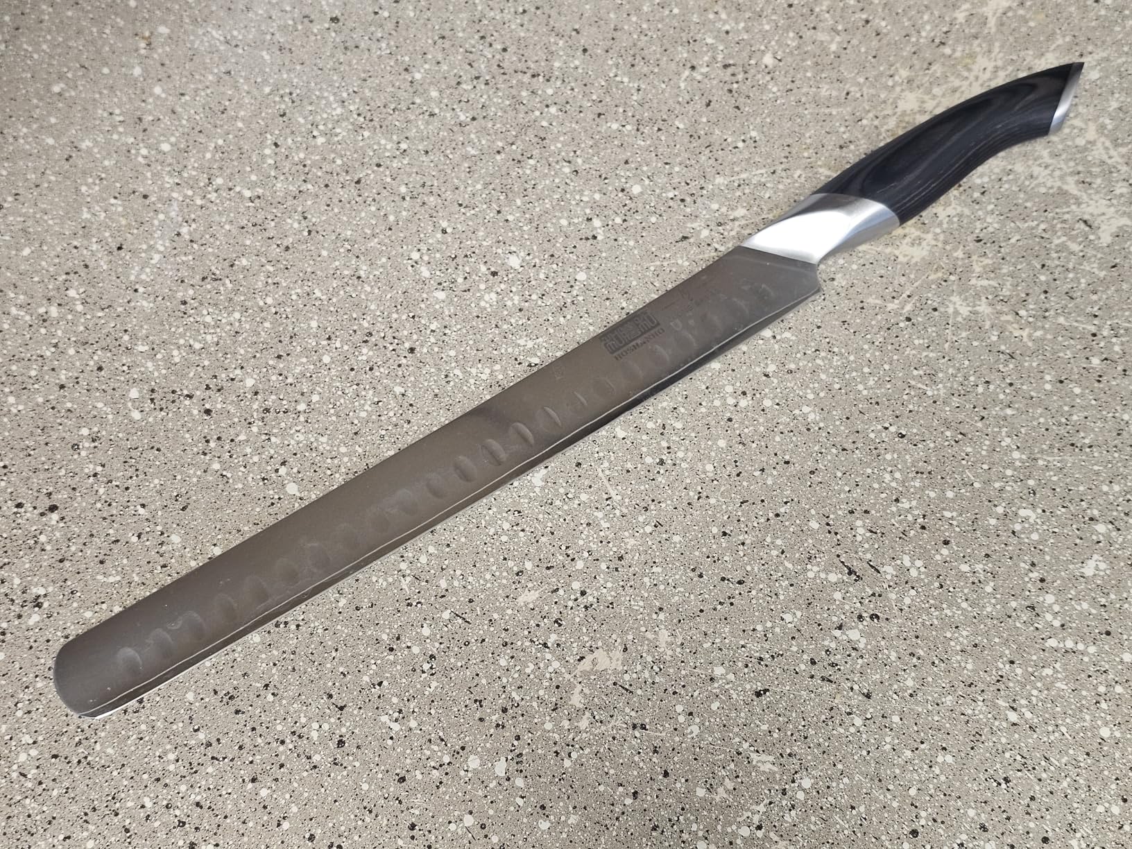 HOSHANHO Meat Fork 7 Inch, Razor Sharp Double-Prong Carving Fork for Meat, Professional Japanese High Carbon Stainless Steel Kitchen Serving Fork for Turkey and Barbecue customer photo 2