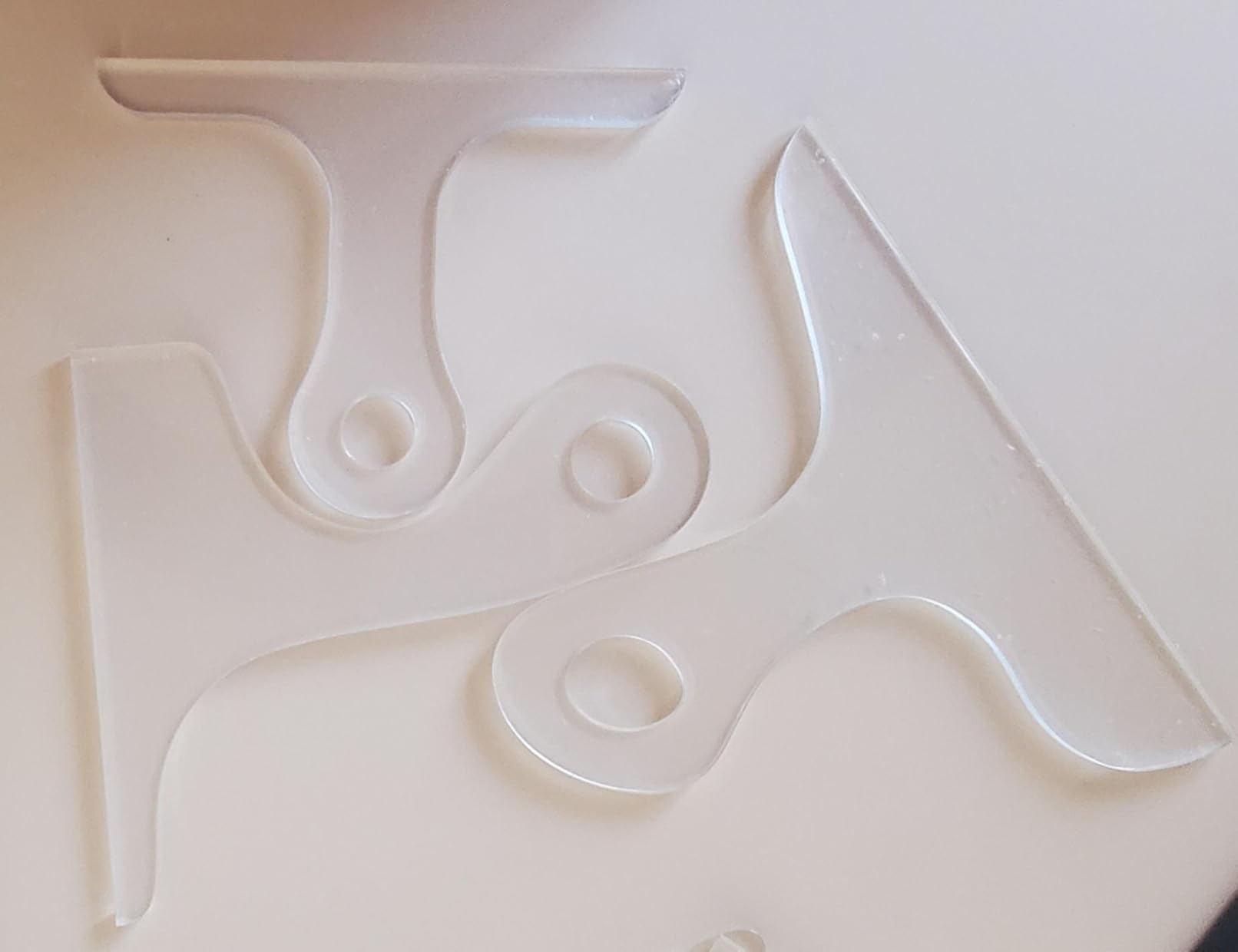 YOPPIX Charcuterie Board Router Template Kit - 9 Pcs 6mm Thick Acrylic Templates for Woodworking (6 Board + 2 Tray + 1 Puzzle Plate Pattern) customer photo 2