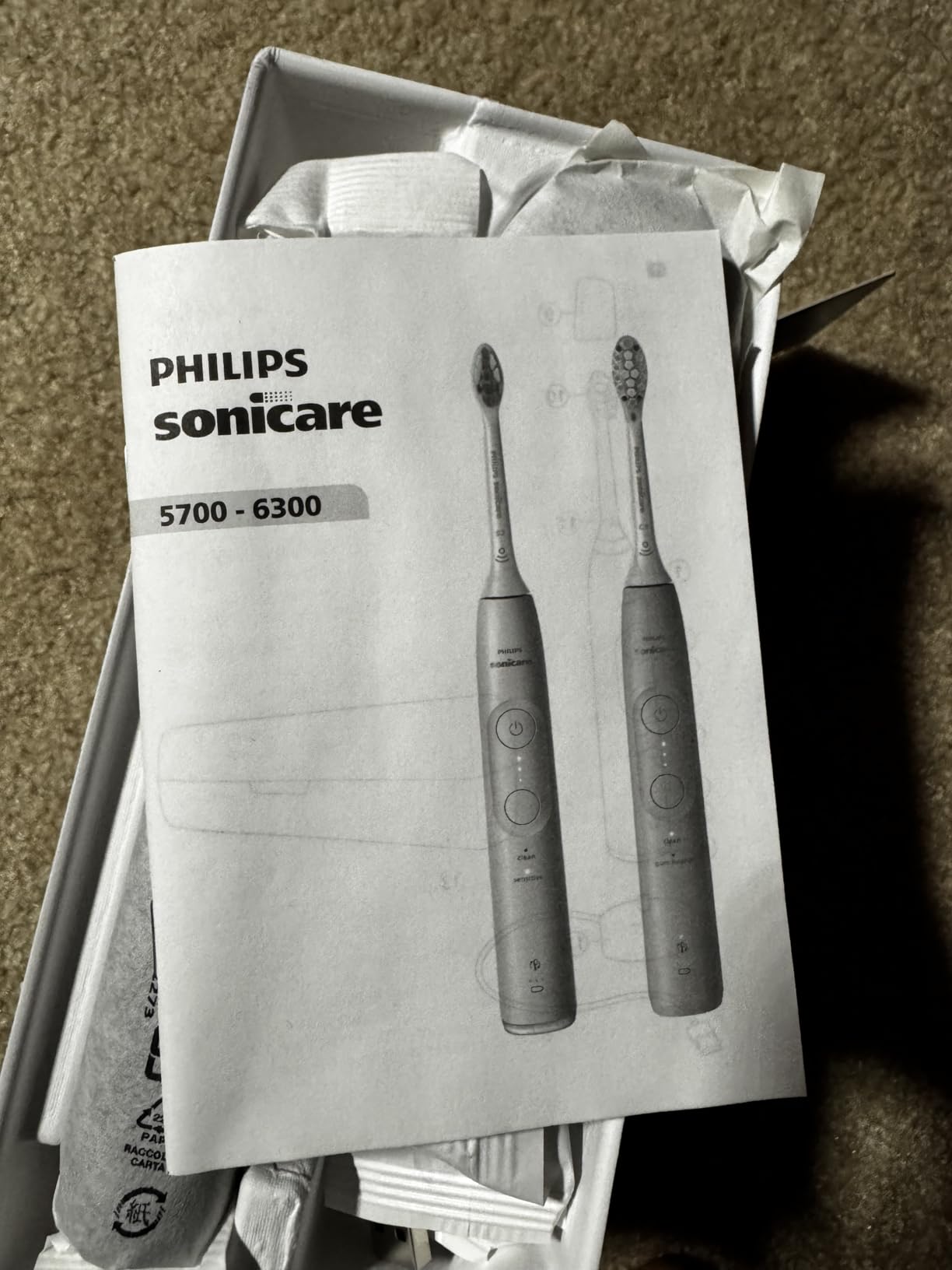 Philips Sonicare 5900 Series Electric Toothbrush - Next-Generation Sonicare Technology, Pressure Sensor, 6 Brushing Settings, SmarTimer, BrushPacer, 21-Day Runtime, Light Pink, Model HX7132/02 customer photo 2