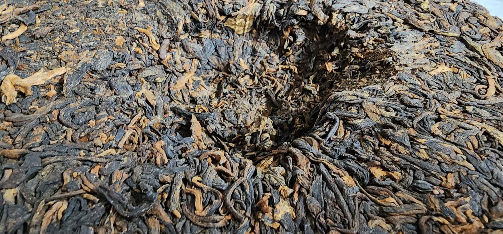 Pu Erh Tea Cake, Aged Puerh Tea Year 2019, Yunnan Ripe Puer Cake 357g customer photo 2