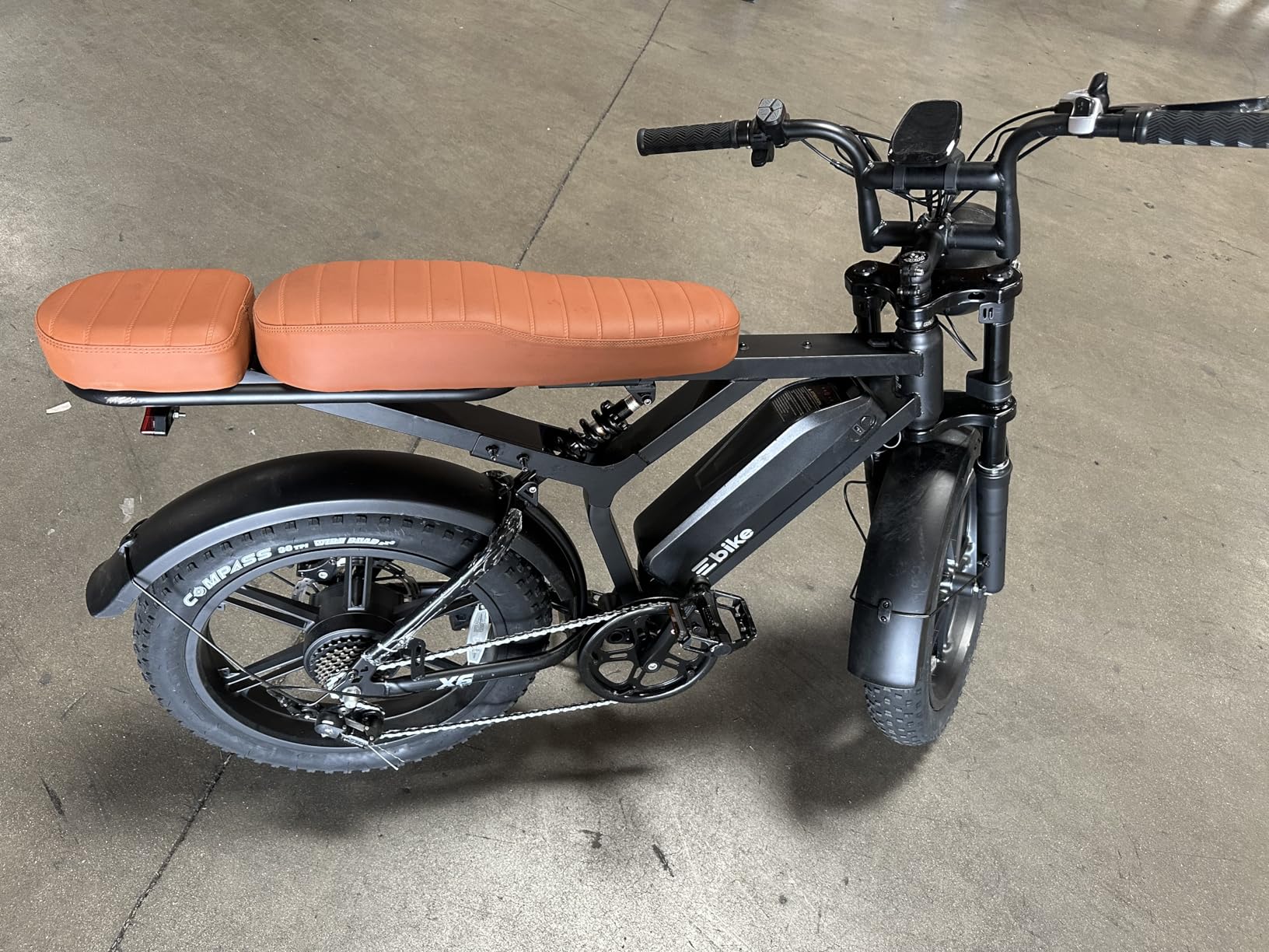SISIGAD Electric Bike for Adults, Peak 1500W Motor, 30 MPH 70 Miles, Fat Tire 20