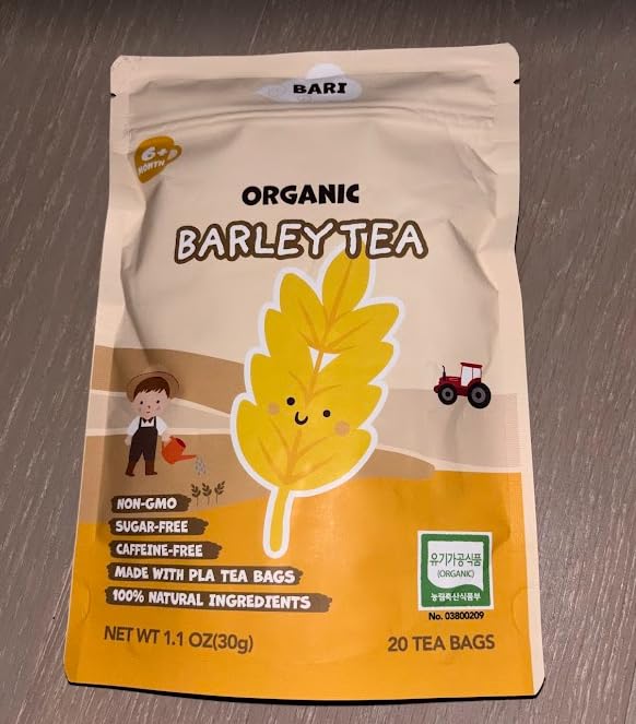 BARI Organic Baby Barley Tea - Organic Korean Boricha, Caffeine-Free, No Sugar, Heavy Metal Tested, Safe for Babies Toddlers & Family, 20 Tea Bags customer photo 1