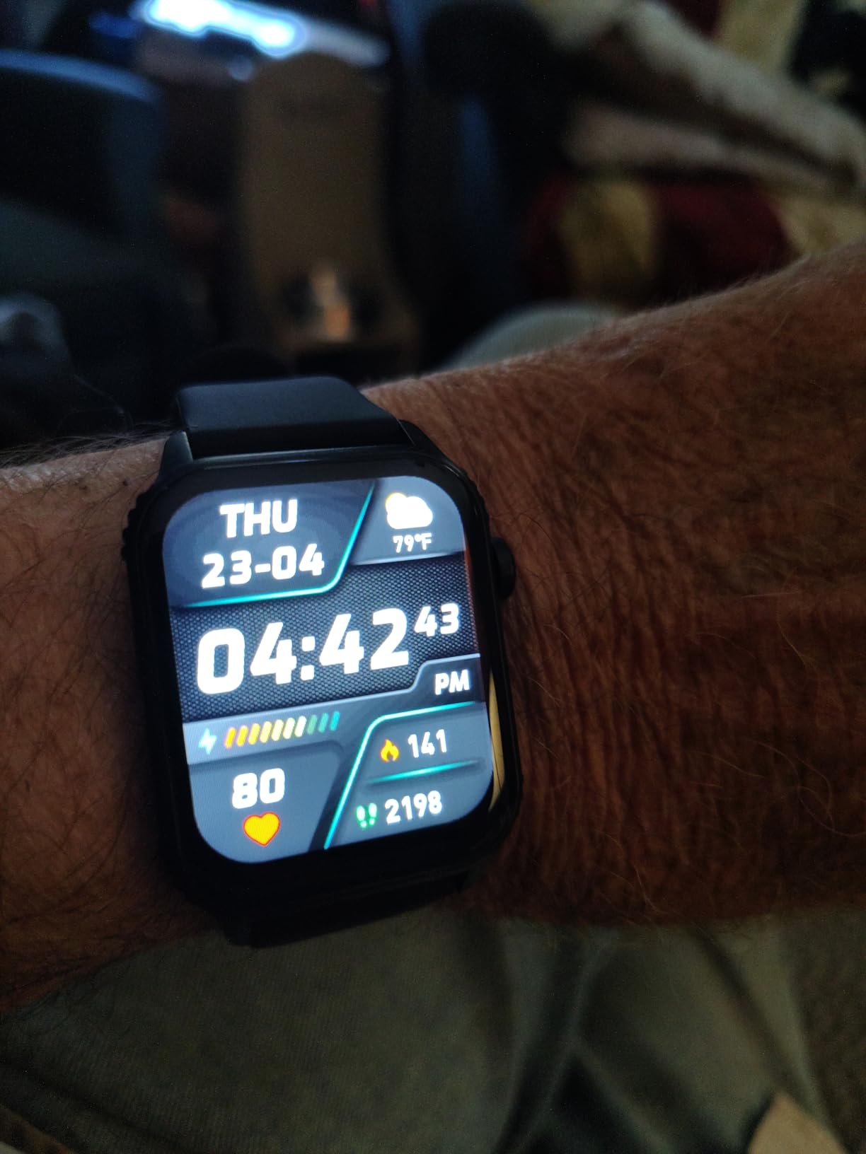 TRAUSI Smart Watch for Men, 120 Sports Modes Smartwatch with 1.83