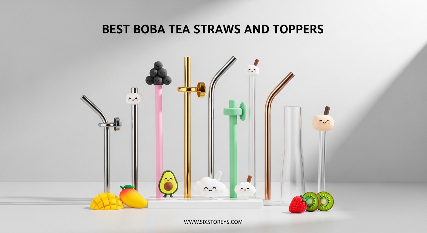 Best Boba Tea Straws and Toppers