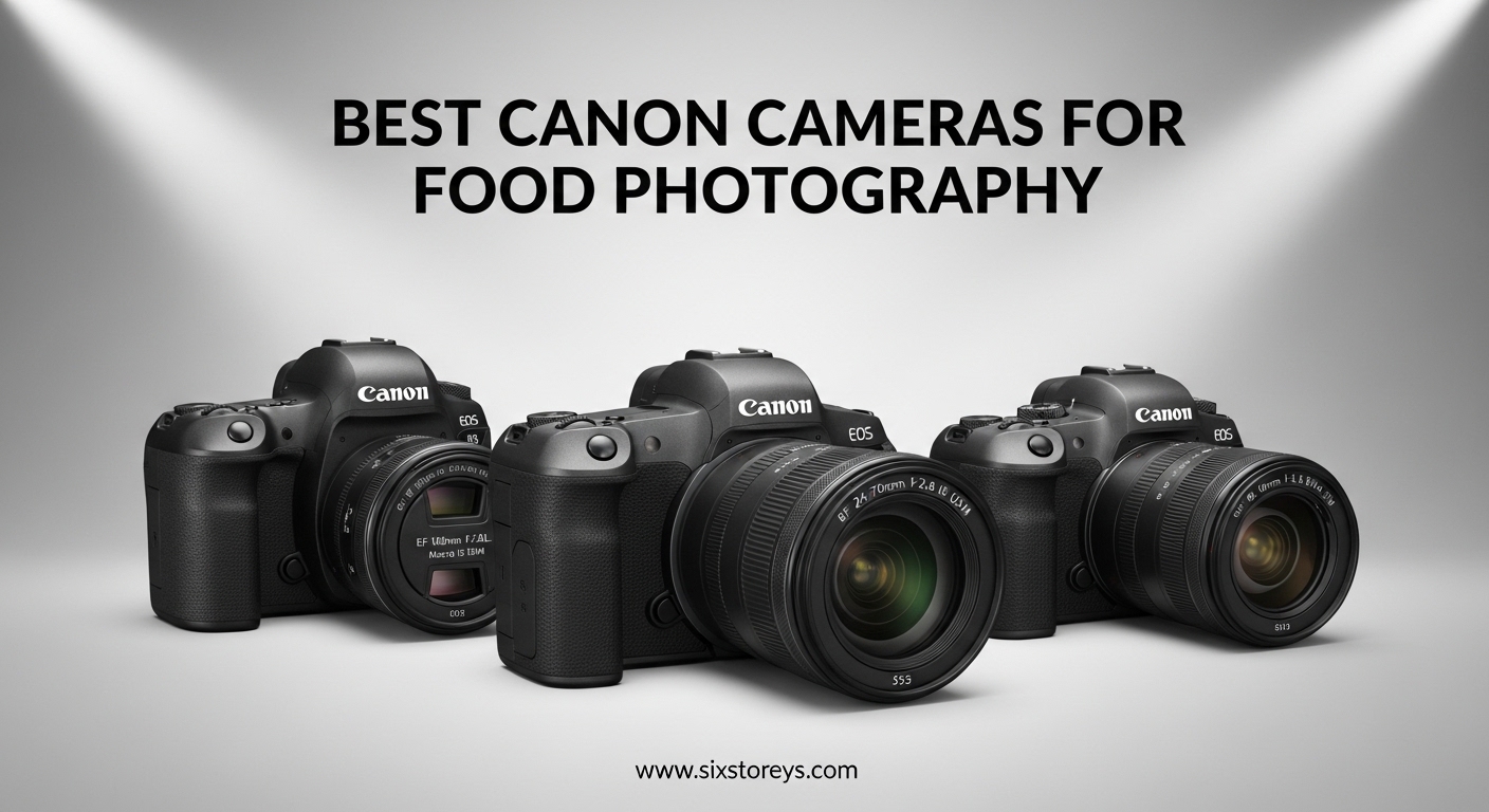 Best Canon Cameras for Food Photography