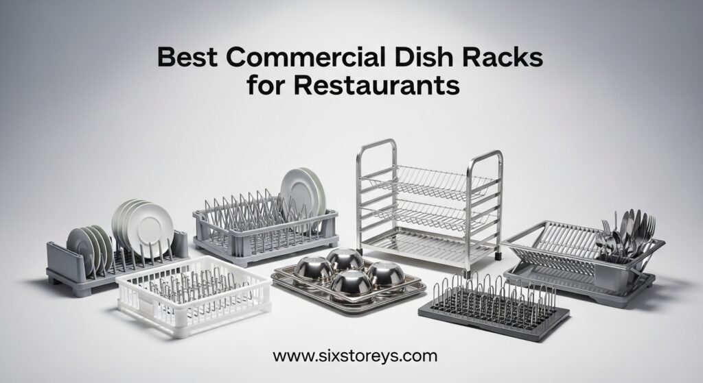 The current image has no alternative text. The file name is: Best-Commercial-Dish-Racks-for-Restaurants.jpeg