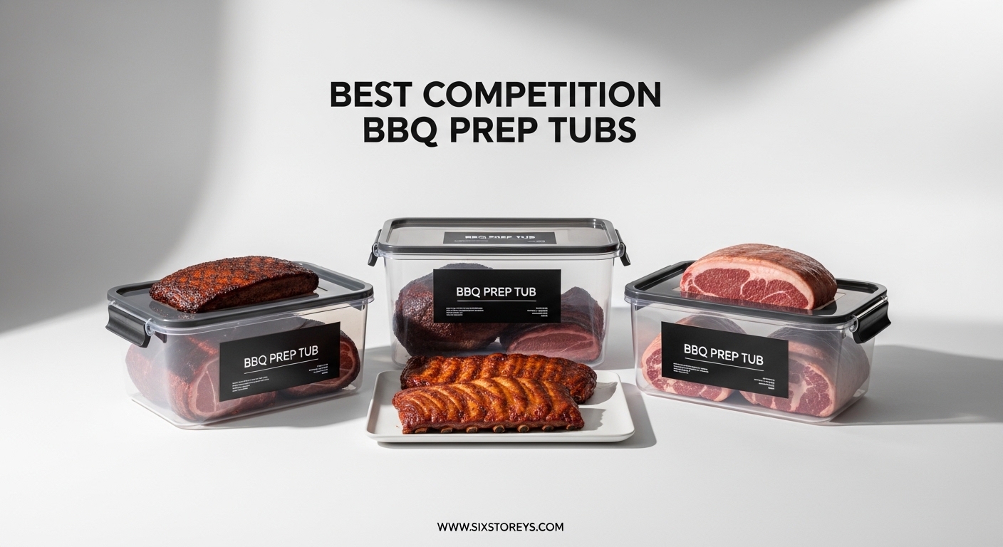 Best Competition BBQ Prep Tubs