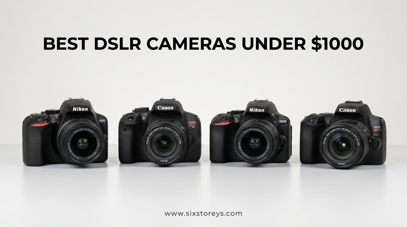 Best DSLR Cameras Under $1000