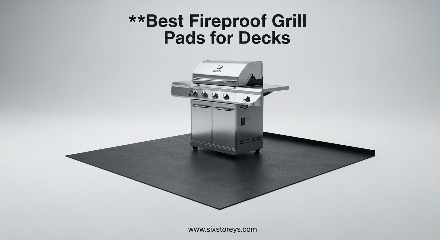Best Fireproof Grill Pads for Decks