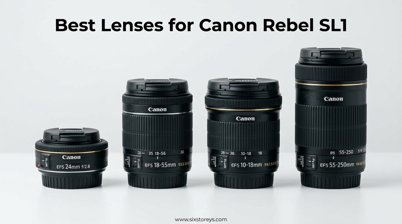 Best Lenses for Canon Rebel SL1
