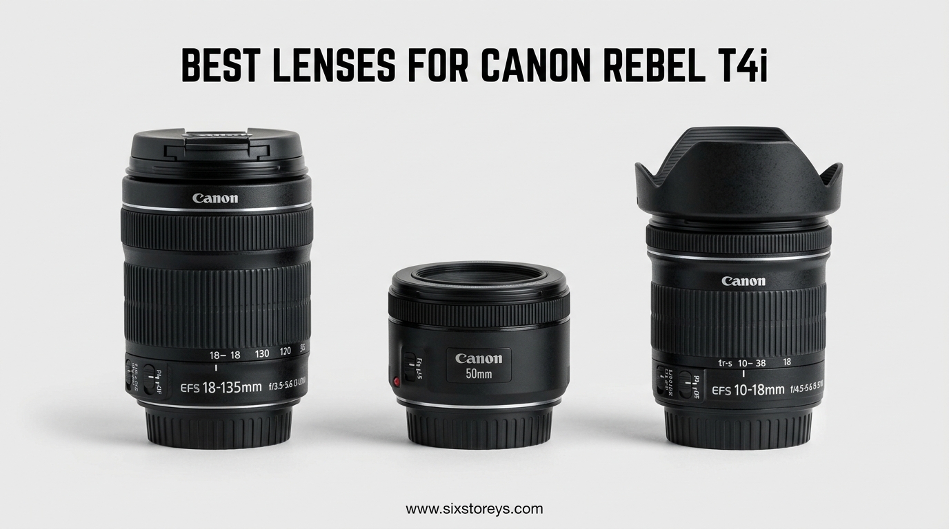 Best Lenses for Canon Rebel T4i