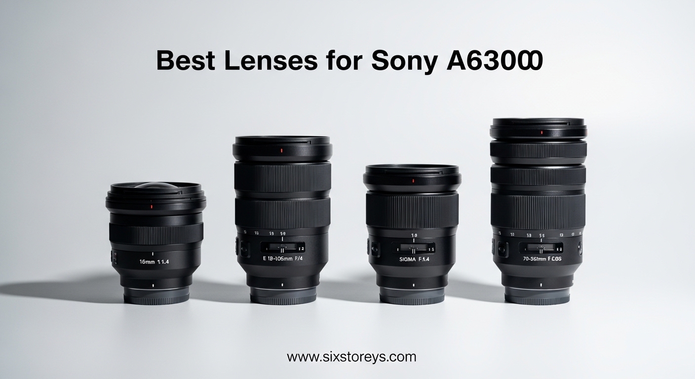 Best Lenses for Sony A6300