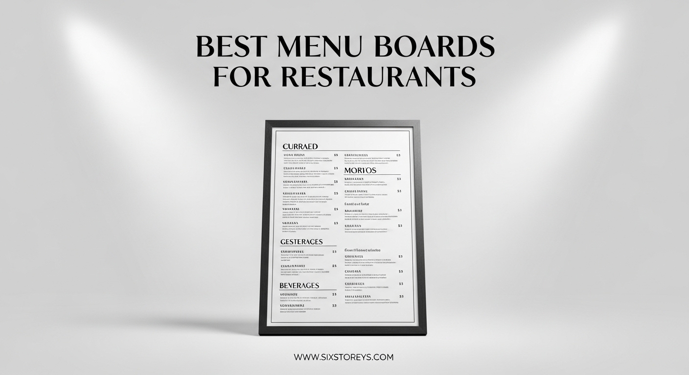 Best Menu Boards for Restaurants