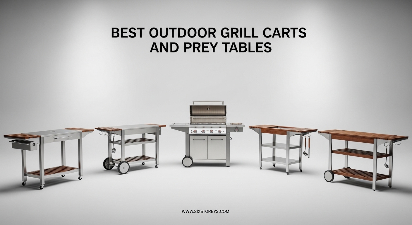 Best Outdoor Grill Carts and Prep Tables