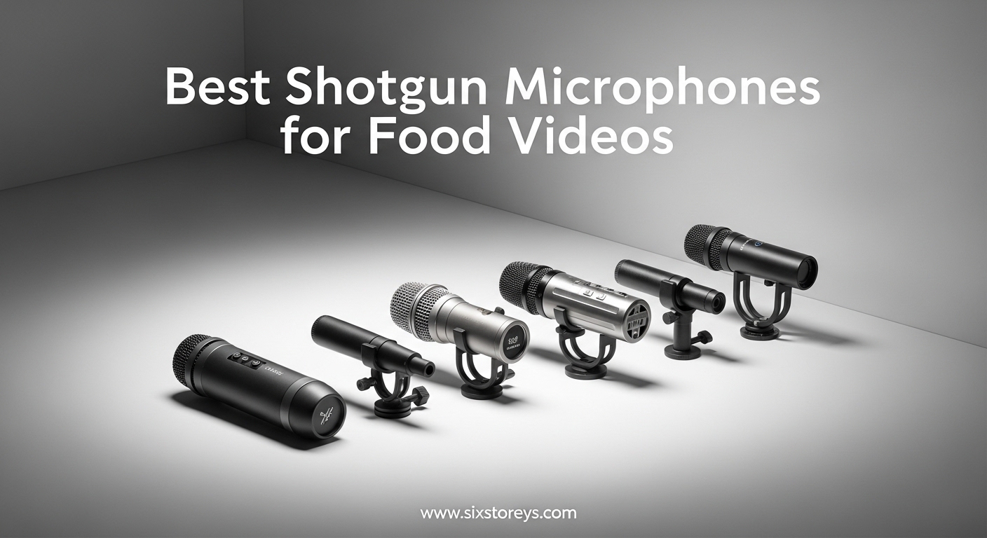 Best Shotgun Microphones for Food Videos