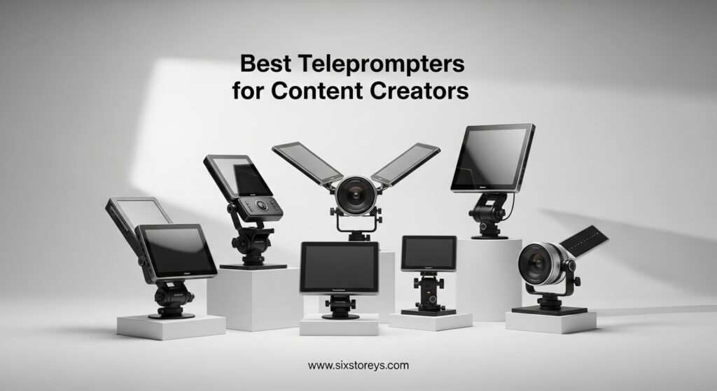 The current image has no alternative text. The file name is: Best-Teleprompters-for-Content-Creators.jpeg