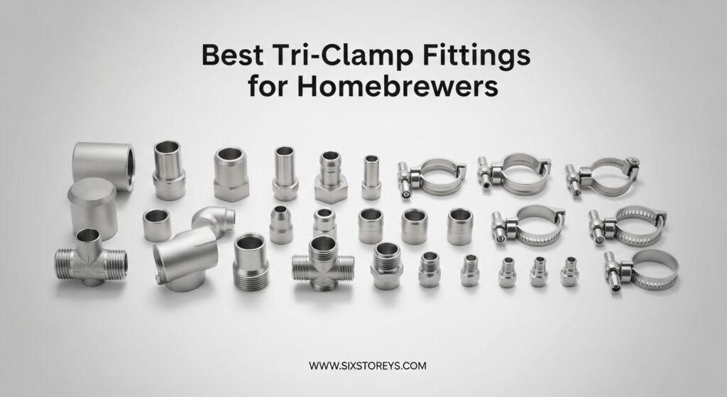 The current image has no alternative text. The file name is: Best-Tri-Clamp-Fittings-for-Homebrewers.jpeg
