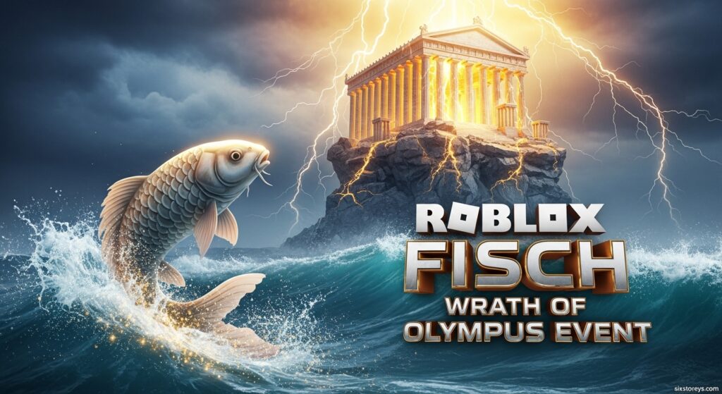 Roblox Fisch Wrath Of Olympus Event June 2026 Release Date Roblox Fisch Wrath Of Olympus Event 1024x559 