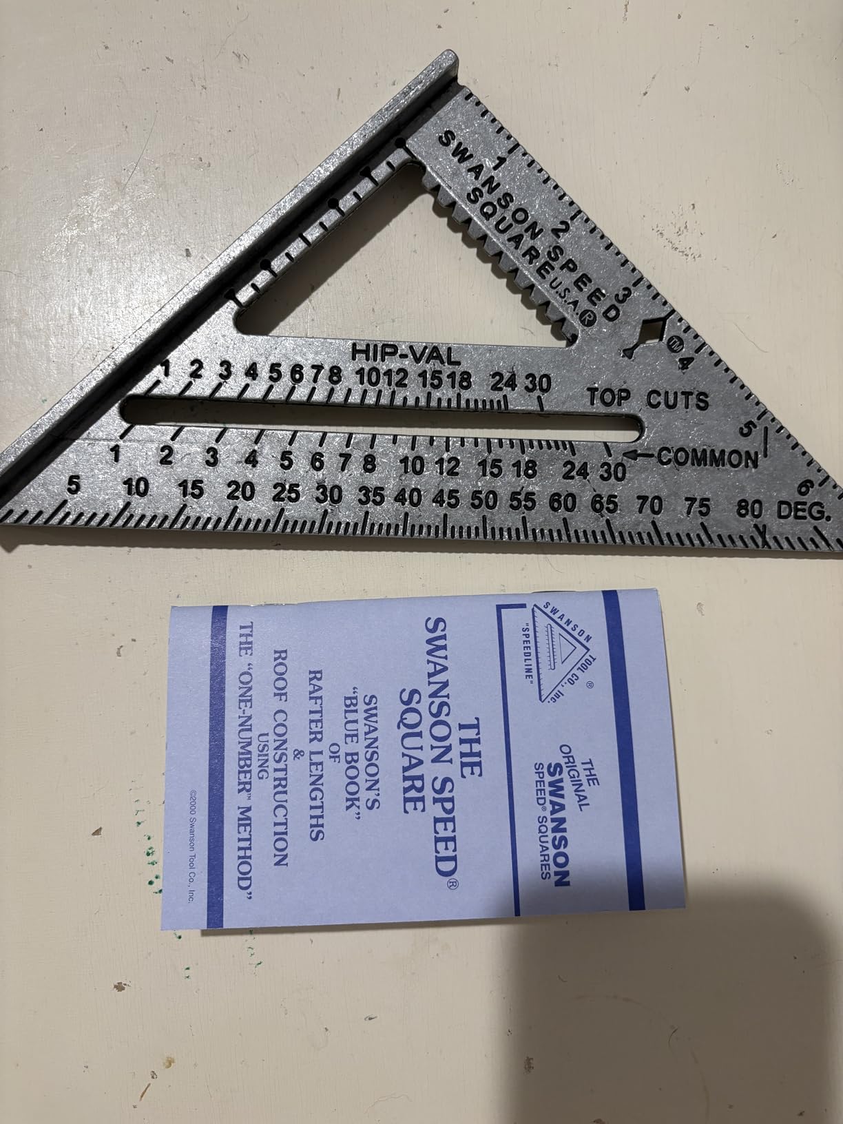 SWANSON Tool Co S0101 7 Inch Speed Square, Blue customer photo 1