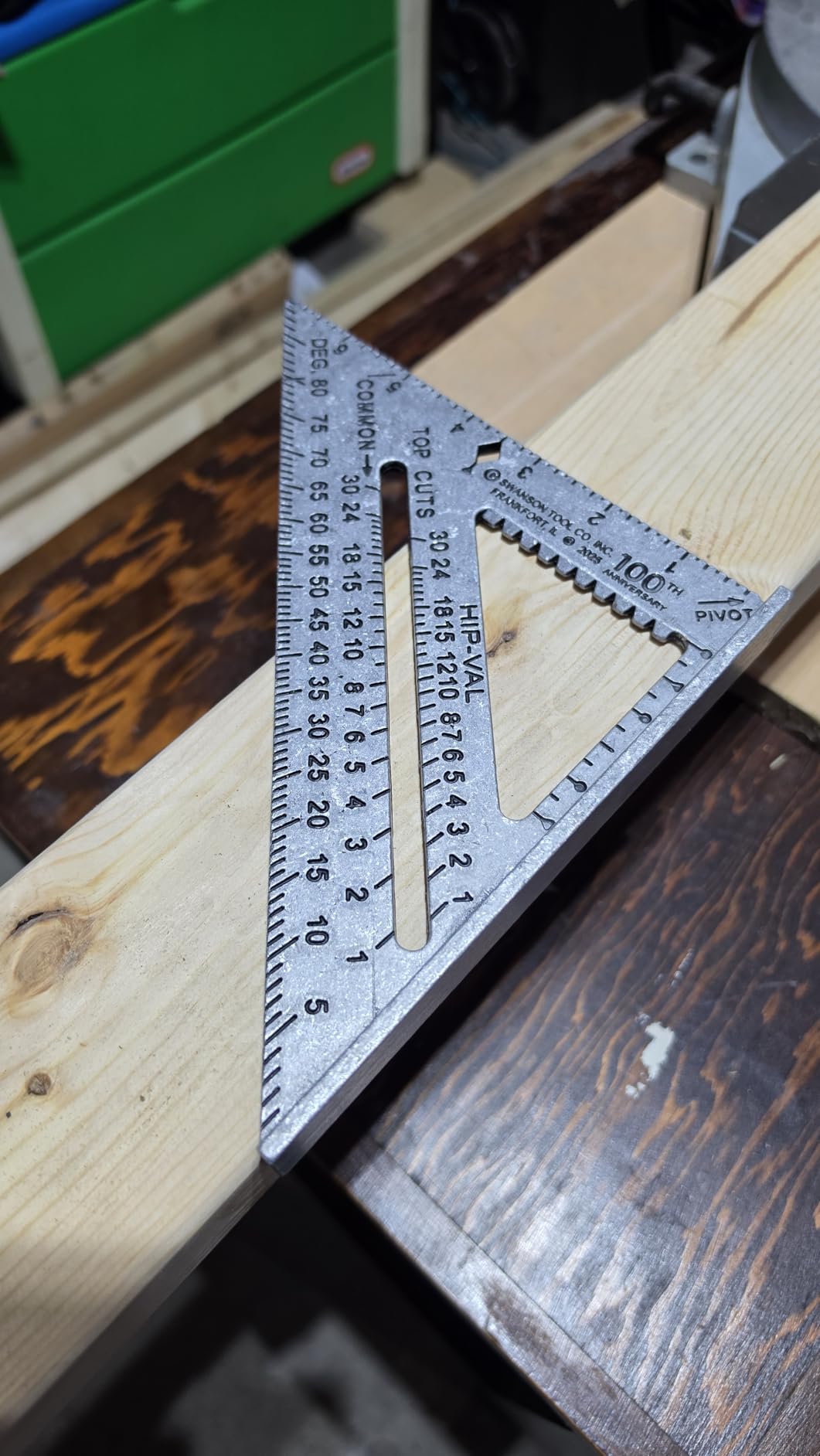 SWANSON Tool Co S0101 7 Inch Speed Square, Blue customer photo 2