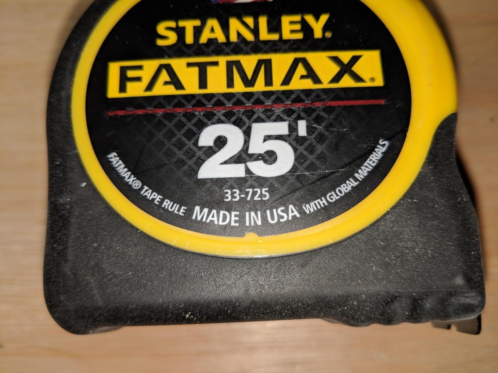 STANLEY FATMAX Tape Measure, 25-Foot (33-725) customer photo 2