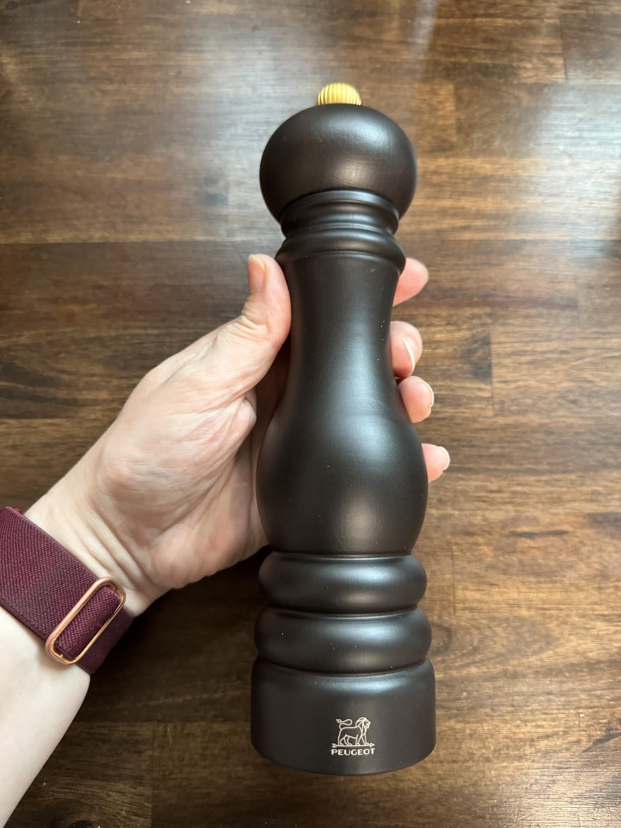 Peugeot 870418/1 Paris Classic 7-Inch Pepper Mill, Chocolate customer photo 2
