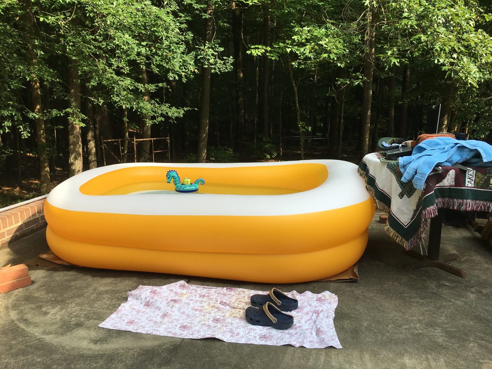 INTEX 58484EP Swim Center Inflatable Family Pool: 277 Gallon Capacity - 120