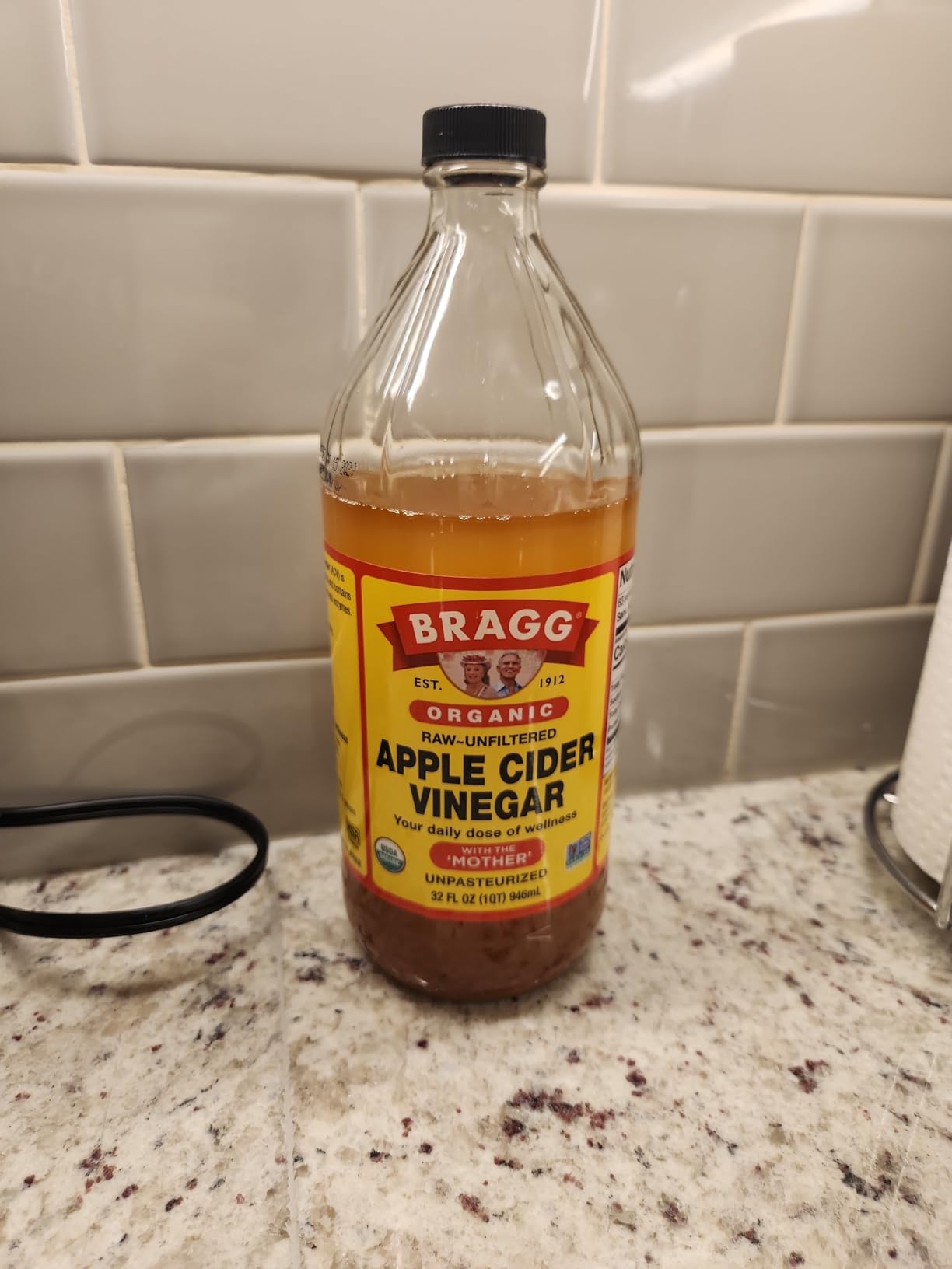 Bragg Organic Raw Apple Cider Vinegar, 32 oz customer photo 1
