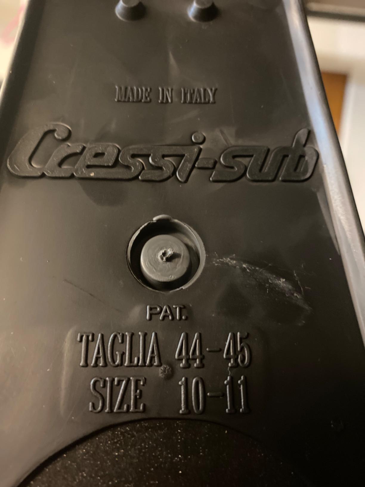 Cressi Gara 2000 HF Long Free Diving Reactive Fins - High-Performance, Good Control, Made in Italy customer photo 1