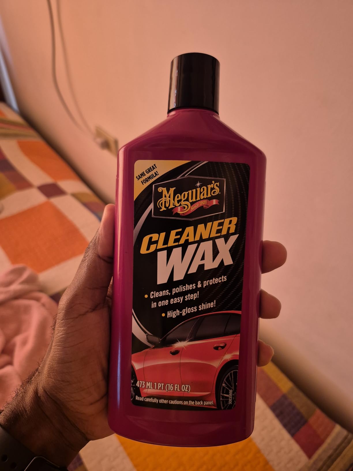 Meguiar's Cleaner Wax, Liquid Car Wax For Diy Drivers & Detailers-Cleans, Polishes And Protects; Use On Exterior Paint And Clear Coat Surfaces On Cars, Trucks & Suvs - 16 Oz Bottle customer photo 2