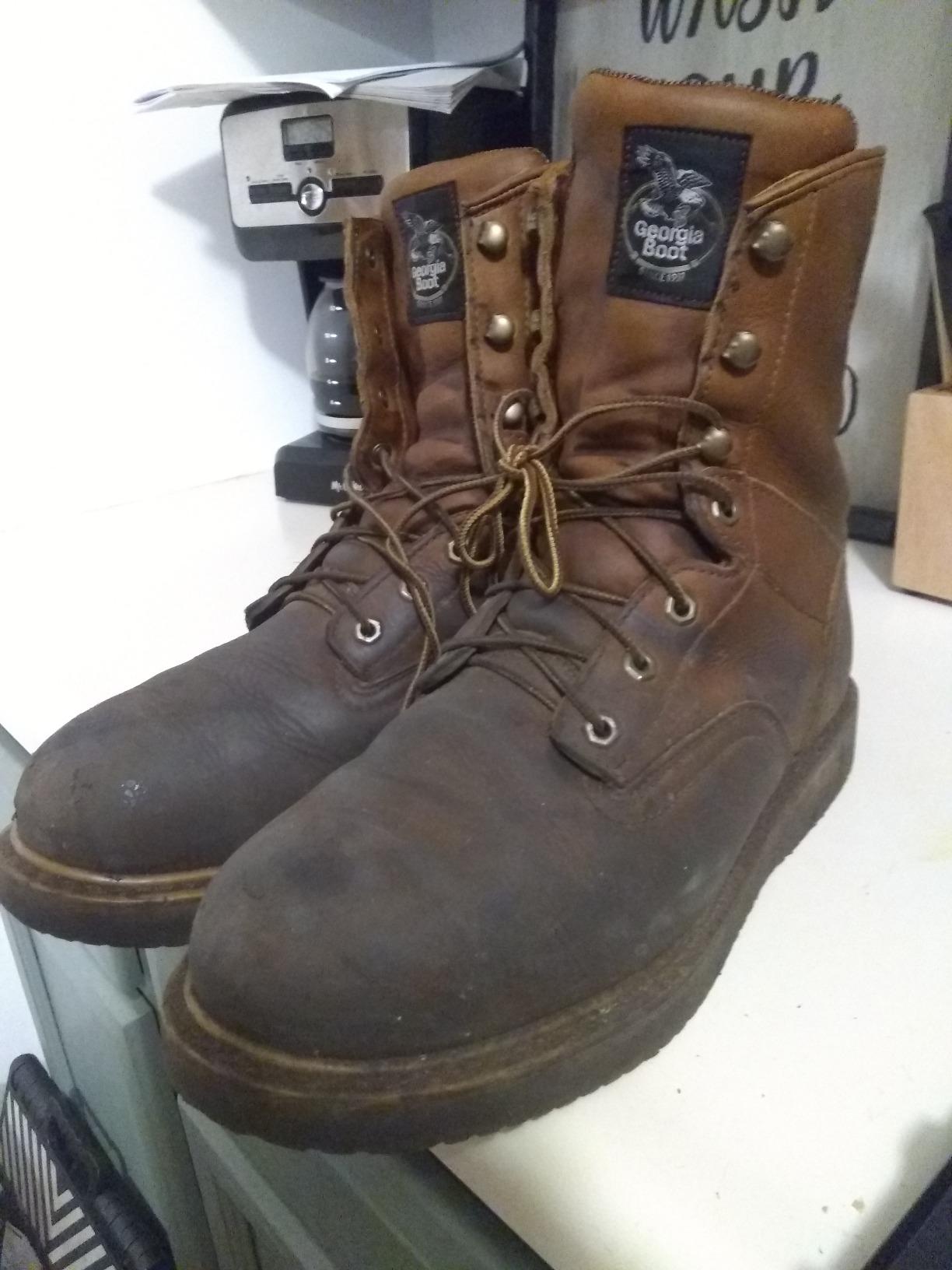 Georgia Boot Wedge Steel Toe Work Boot customer photo 2