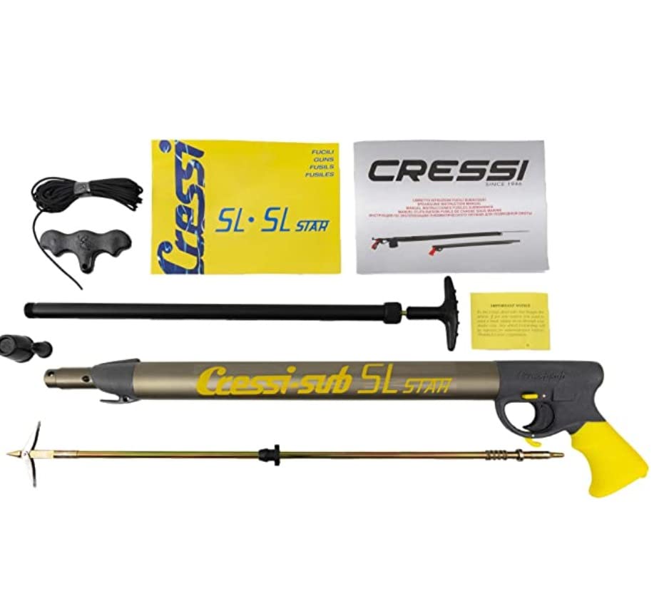 Cressi Reliable and Precise Pneumatic Spearfishing Speargun | SL Star: made in Italy customer photo 3