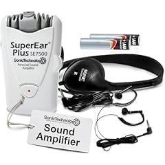 SuperEar Model SE7500 for Seniors - Listening Amplifiers for Seniors & Elderly, Super Ear Personal Sound Amplifier, Sound Amplifier Listening Device and Audio Accessories in 50dB Ambient Sounds Increase customer photo 2