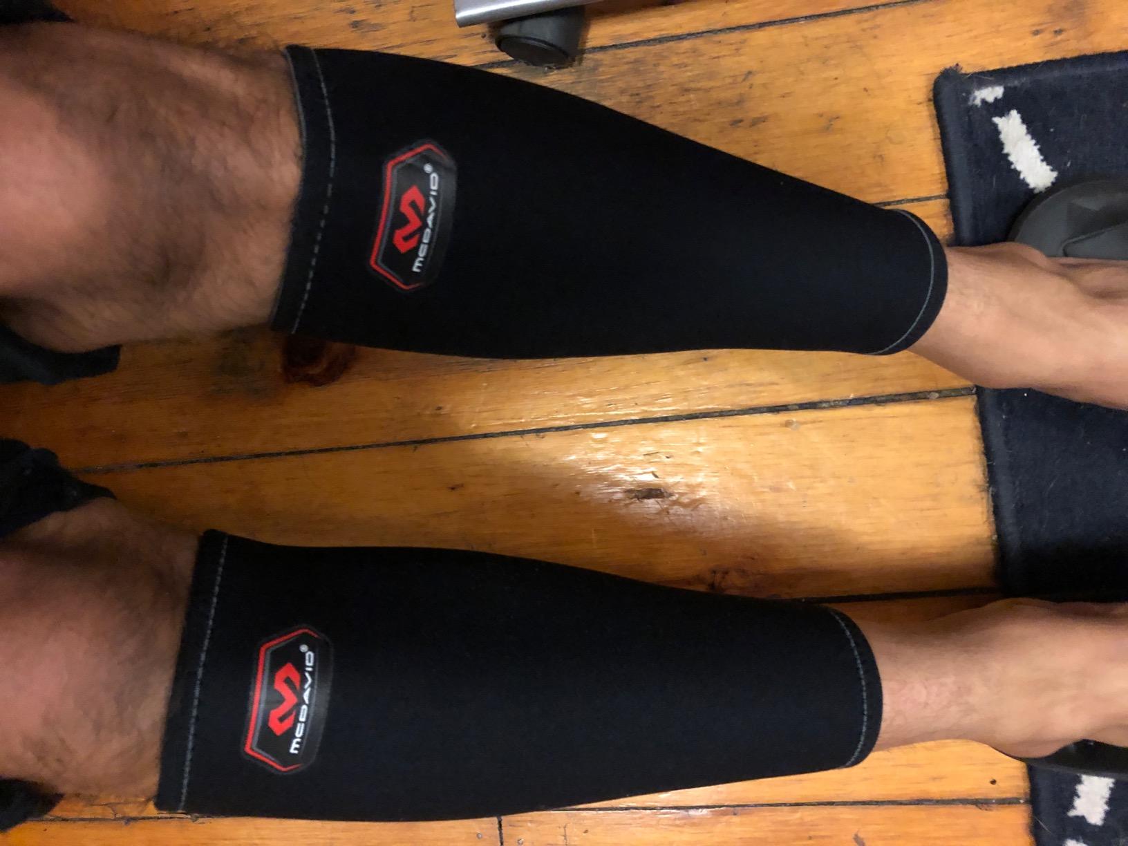 McDavid Calf Compression Sleeve for Men and Women - Latex-Free Light Support for Shin Splints, Varicose Veins, Calf Strains customer photo 2