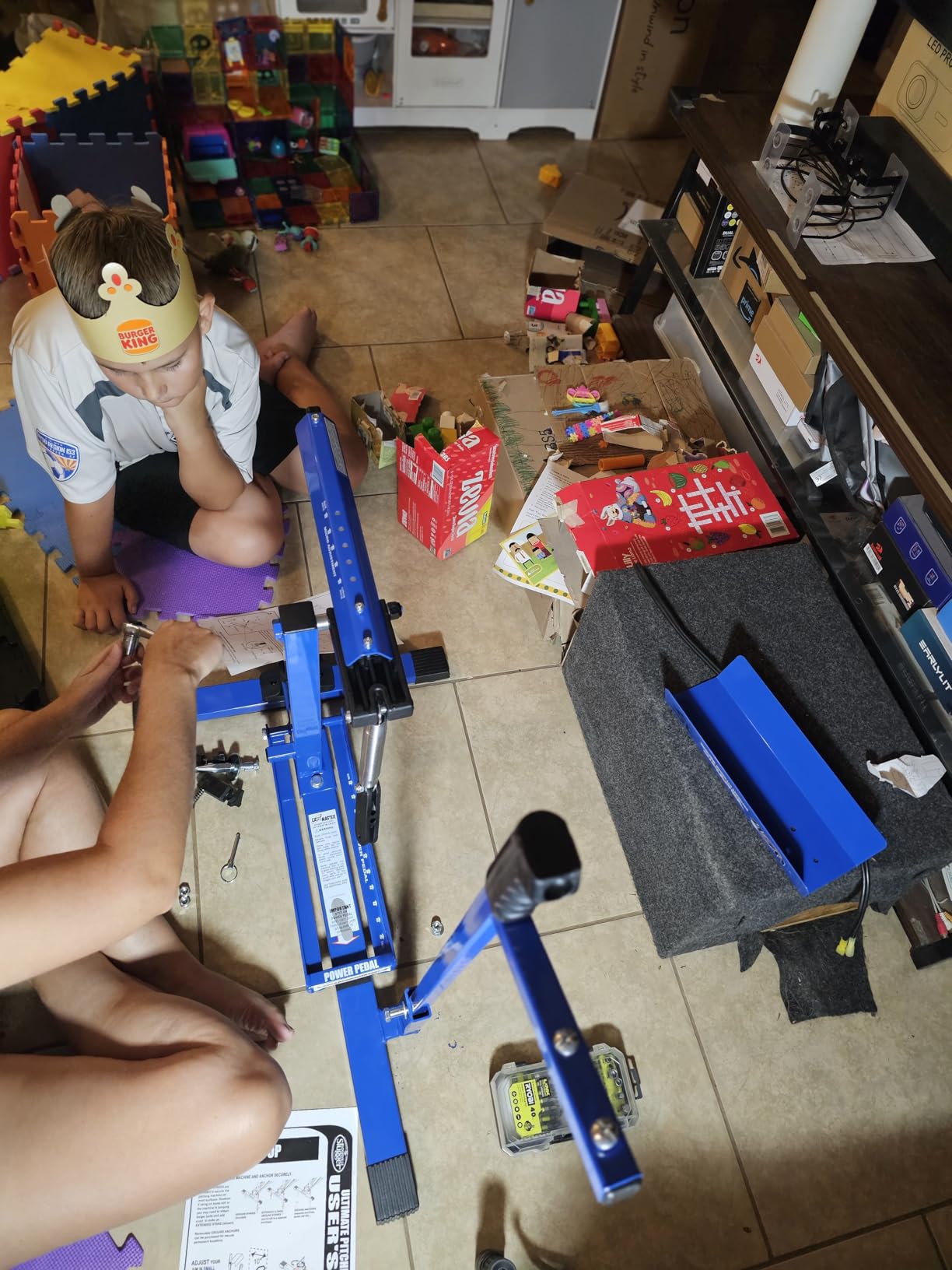 Louisville Slugger Blue Flame Pitching Machine customer photo 2