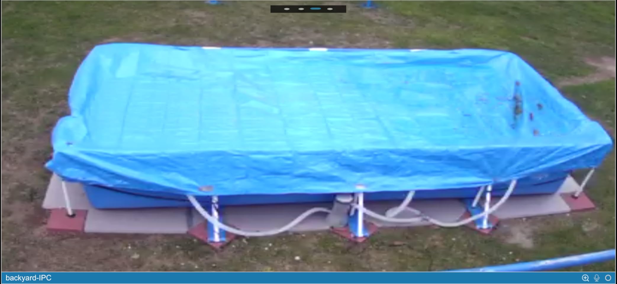 INTEX Rectangular Frame 14 ft 9 in x 7 ft 3 in x 33 in Above Ground Pool, Swimming Pool with Steel Frame, Pump Not Included customer photo 1