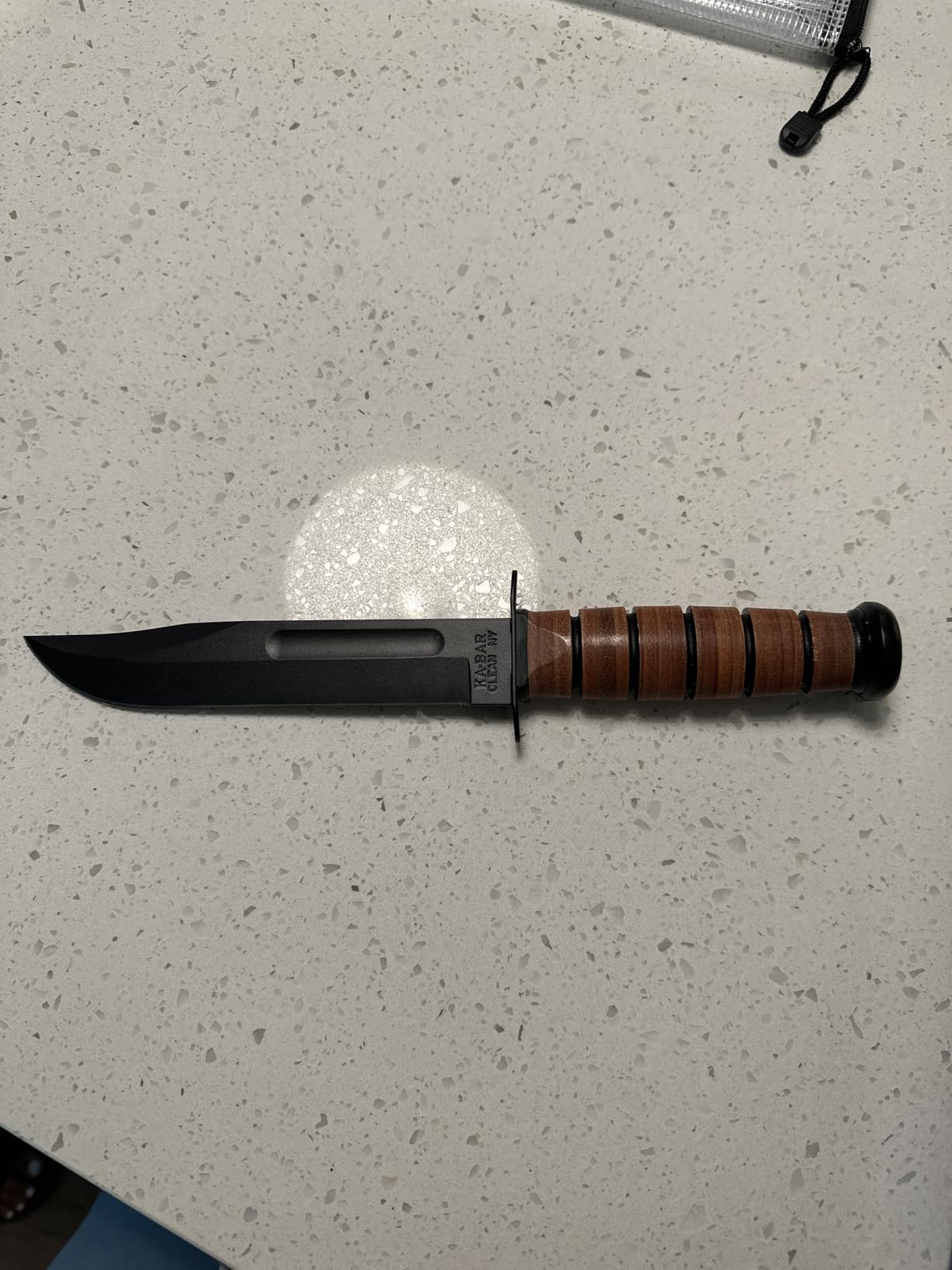 KA-BAR Full Size US Marine Corps Fighting Knife, Straight customer photo 2