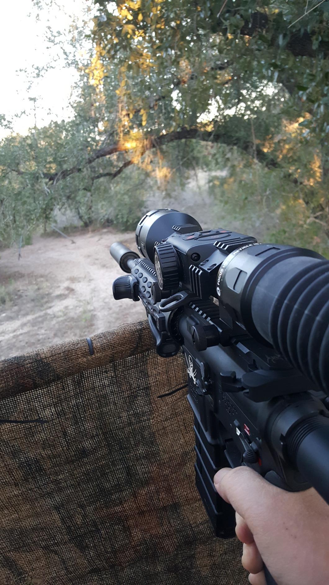 ATN Thor 4 Smart HD Thermal Hunting Scope w/New gen Sensor, Built-in Ballistics Calc, Video Record, Wi-Fi, 18hrs+ Battery customer photo 1