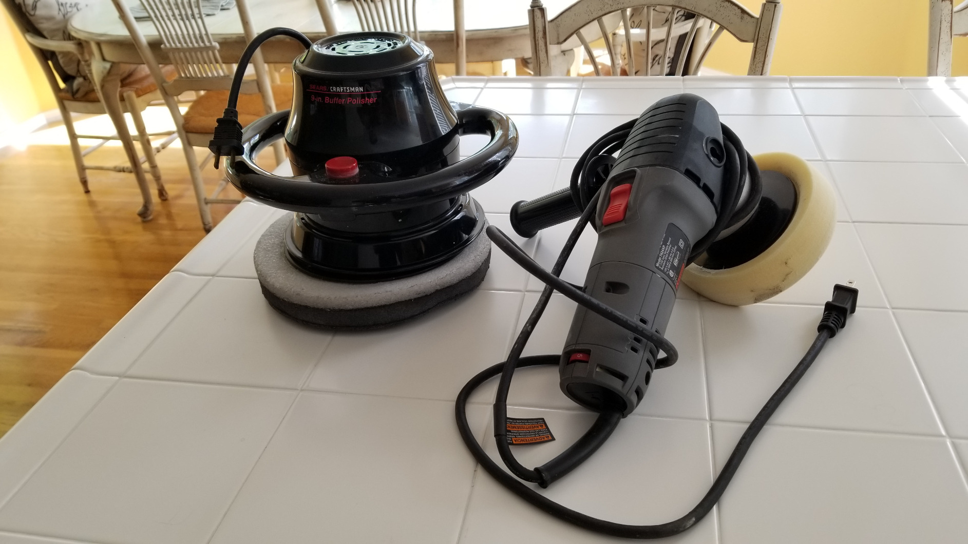 PORTER-CABLE Buffer Polisher, 6-Inch Orbital Variable Speed (7424XP) customer photo 1