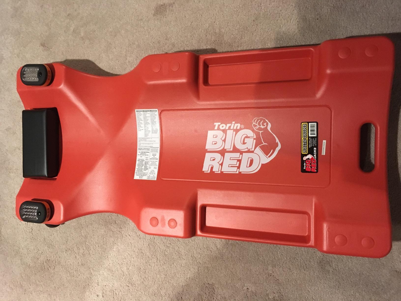 BIG RED TRP6240 Torin Blow Molded Plastic Rolling Garage/Shop Creeper: 40