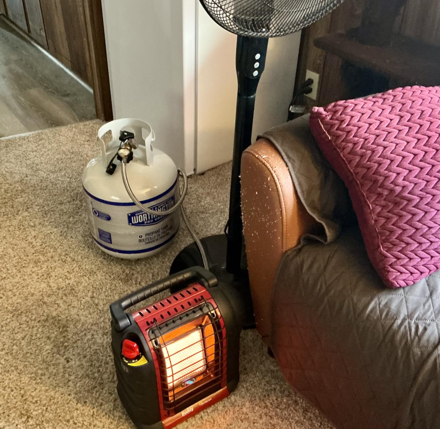 Mr Heater 9,000 BTU Portable Buddy Radiant Propane Heater customer photo 1